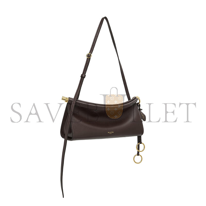 ALAÏA LE CLICK EAST WEST SMALL BAG IN NUBUCK (25*12.5*7cm) 